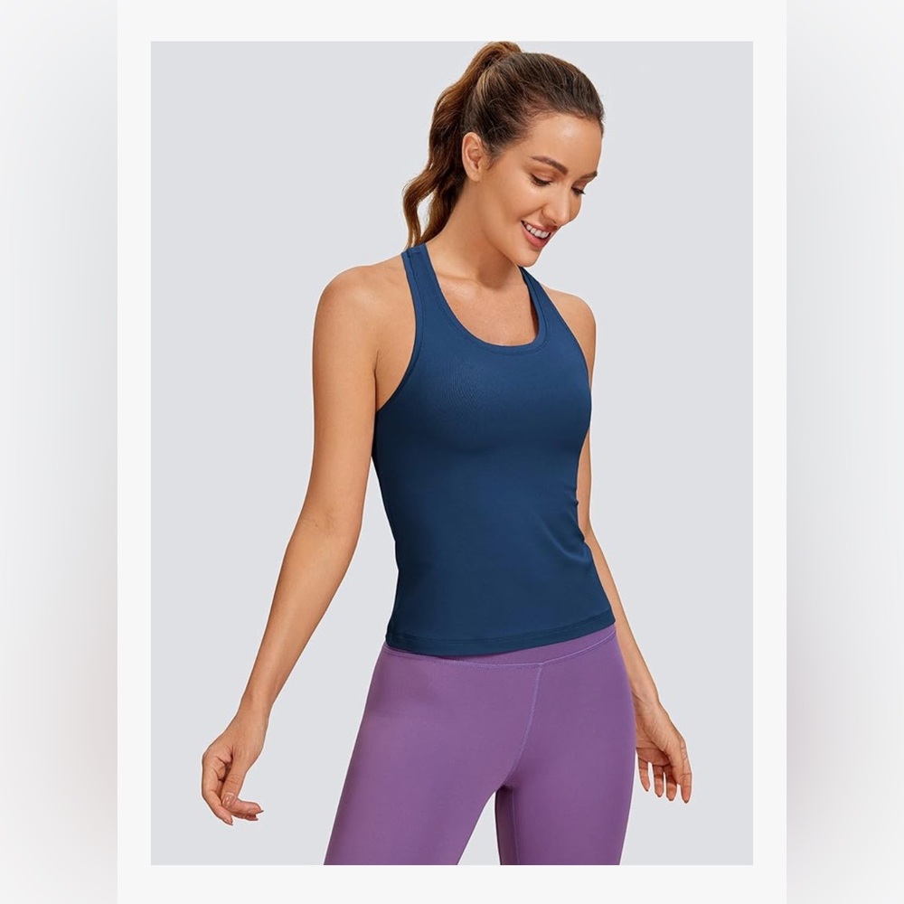 CRZ YOGA Racerback Workout Tank Tops